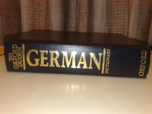 Book The Oxford-Duden German Dictionary: German-English/English-German free