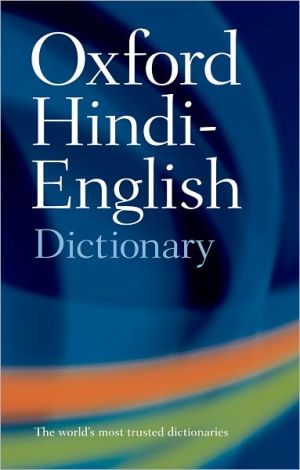 Book The Oxford Hindi-English Dictionary (Multilingual Edition) free