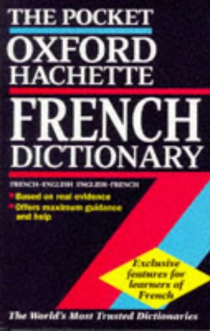 Book The Pocket Oxford-Hachette French dictionary free Book The Pocket Oxford-Hachette French dictionary free