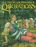 Book The Oxford Dictionary of Quotations free