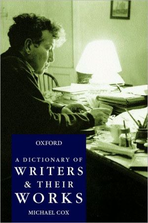 Book A Dictionary of Writers and Their Works free