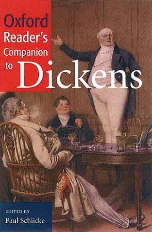 Book Oxford Reader's Companion to Dickens free