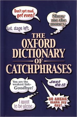 Book The Oxford Dictionary of Catchphrases free