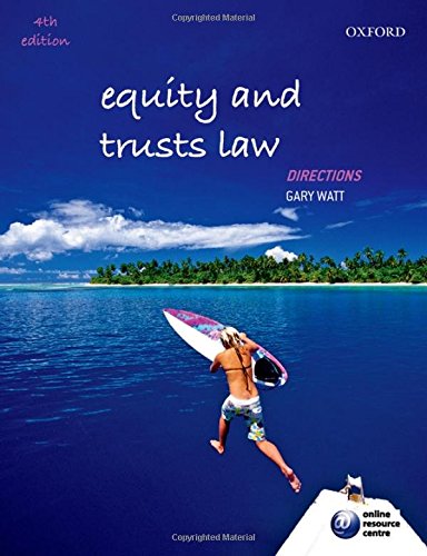 Book Equity and Trusts Law Directions (Directions Series) free