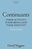 Book Continuants: Their Activity, Their Being, and Their Identity free