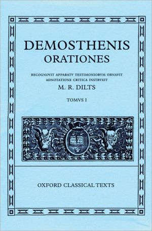 Book Demosthenis Orationes: Tomus I (Oxford Classical Texts) (Vol 1) free