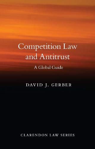 Book Competition Law and Antitrust (Clarendon Law) free