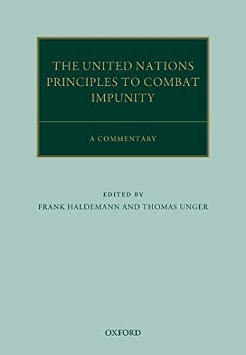 Book The United Nations Principles to Combat Impunity: A Commentary (Oxford Commentaries on International Law) free