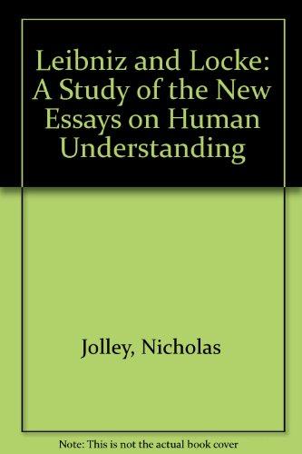 Book Leibniz and Locke: A Study of the New Essays on Human Understanding free