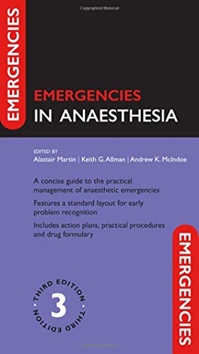 Book Emergencies in Anaesthesia 3e free