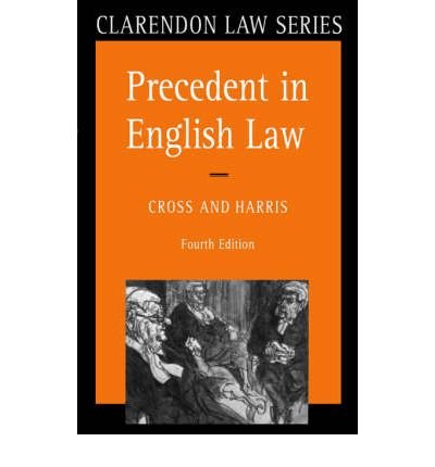 Book Precedent in English Law (Clarendon Law Series) free