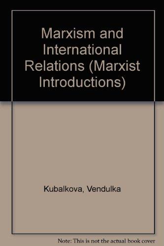 Book Marxism and International Relations free