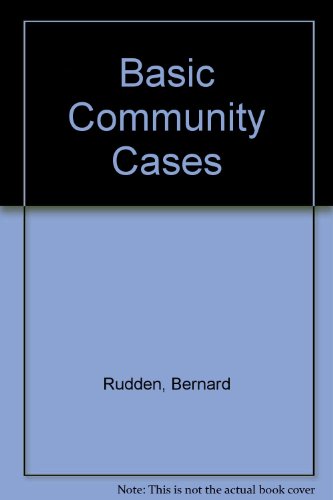 Book Basic Community Cases free