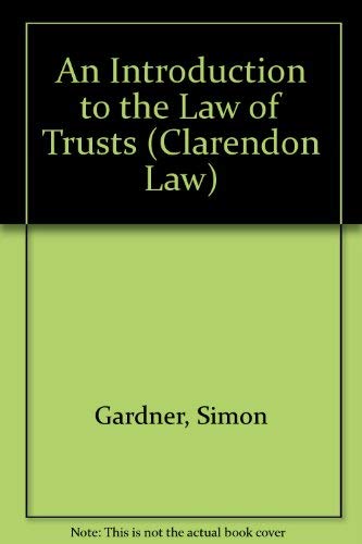 Book An introduction to the law of trusts (Clarendon law series) free