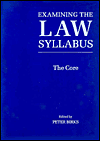 Book Examining the Law Syllabus: The Core free