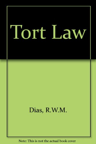 Book Tort Law free