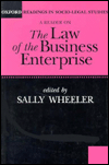 Book A Reader on The Law of the Business Enterprise: Selected Essays (Oxford Readings in Socio-Legal Studies) free