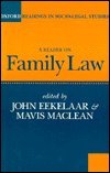 Book A Reader on Family Law (Oxford Readings in Socio-Legal Studies) free