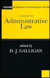 Book A Reader On Administrative Law (oxford Readings In Socio-legal Studies) free