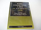 Book Basic Community Laws (Oxford European Community Law Series) free