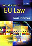Book Introduction To Eu Law free