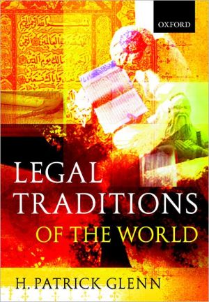 Book Legal Traditions of the World: Sustainable Diversity of Law free