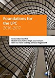 Book Foundations for the LPC 2016-2017 (Legal Practice Course Manuals) free