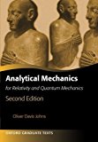 Book Analytical Mechanics for Relativity and Quantum Mechanics (Oxford Graduate Texts) free