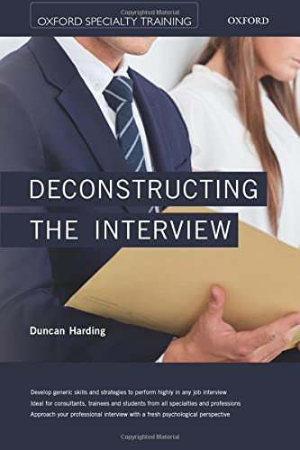 Book Deconstructing the Interview (Oxford Specialty Training: Revision Texts) free