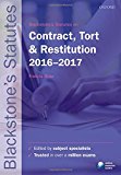 Book Blackstone's Statutes on Contract, Tort & Restitution 2016-2017 free