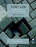 Book Tort Law: Text, Cases, and Materials free
