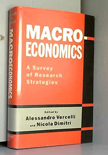 Book Macroeconomics: A Survey of Research Strategies free