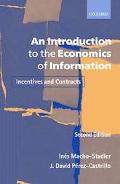 Book An Introduction to the Economics of Information: Incentives and Contracts free
