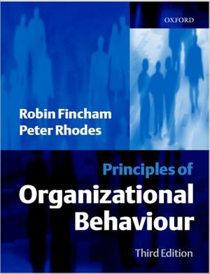Book Principles of Organizational Behaviour free