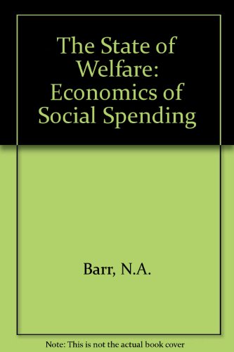 Book The State of Welfare: The Economics of Social Spending free