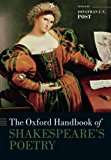 Book The Oxford Handbook Of Shakespeare's Poetry free