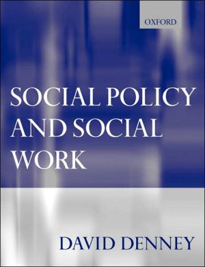 Book Social Policy and Social Work free