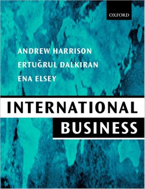 Book International Business: Global Competition from a European Perspective free