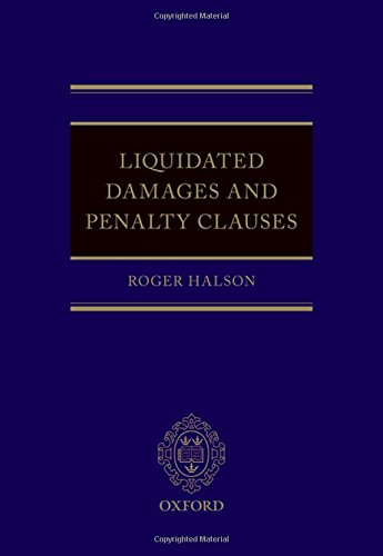 Book Liquidated Damages and Penalty Clauses free