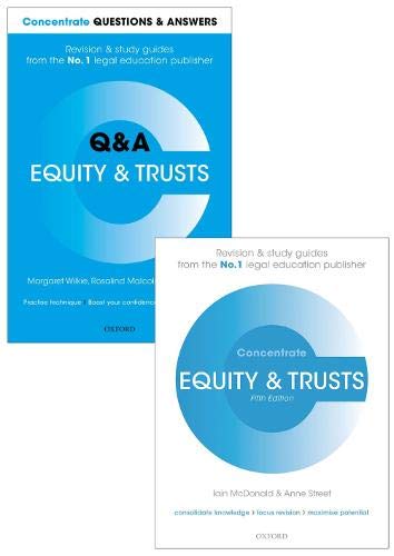 Book Equity & Trusts Revision 2016 Pack: Law Revision and Study Guide (Concentrate) free