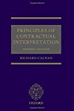 Book Principles of Contractual Interpretation free