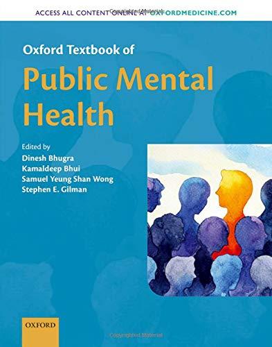Book Oxford Textbook of Public Mental Health free