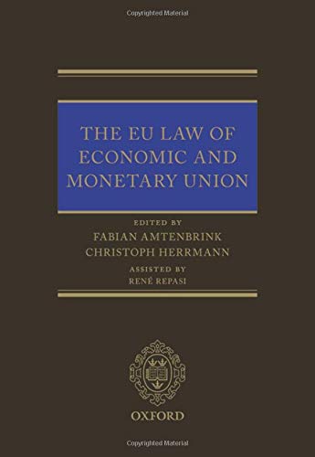 Book EU Law of Economic & Monetary Union free