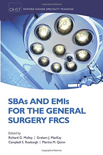 Book SBAs and EMIs for the General Surgery FRCS (Oxford Higher Specialty Training) free