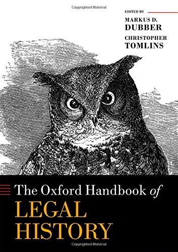 Book The Oxford Handbook of Legal History (Oxford Handbooks) free