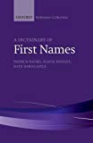 Book A Dictionary of First Names (The Oxford Reference Collection) free