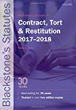 Book Blackstone's Statutes on Contract, Tort & Restitution 2017-2018 (Blackstone's Statute Series) free