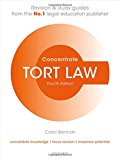 Book Tort Law Concentrate: Law Revision and Study Guide free