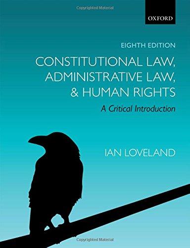 Book Constitutional Law, Administrative Law, and Human Rights: A Critical Introduction free
