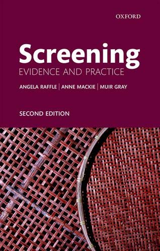 Book Screening: Evidence and Practice free